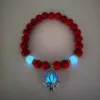 Red turquoise blue light
