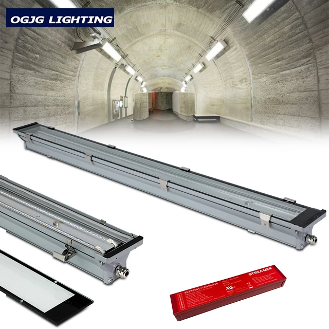 Тройная лампа наружное освещение водонепроницаемое IP67 светодиодное туннельное гарантия 5 лет