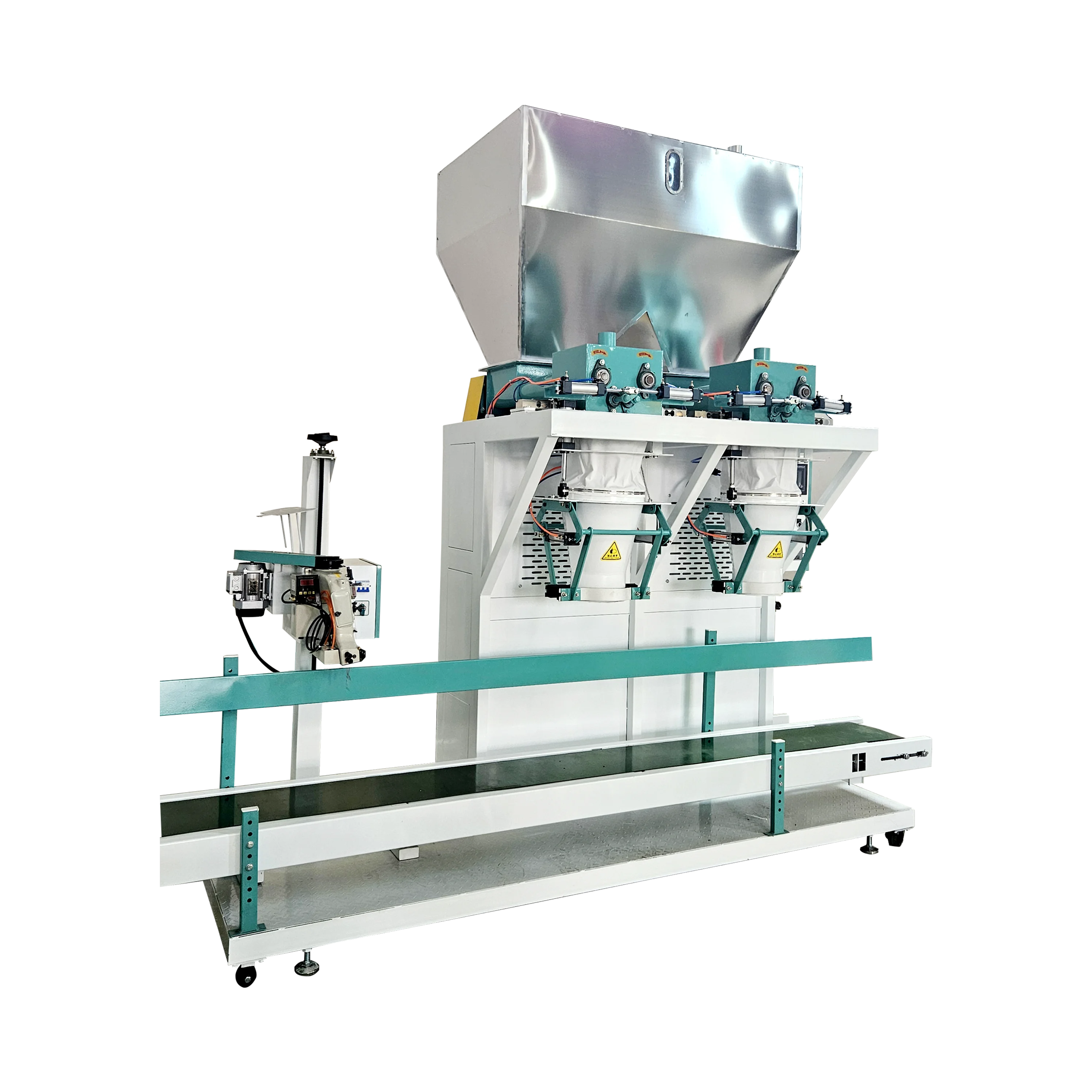 Low Cost Powder Filling Machine for 5kg 25kg 50kg Packaging Corn Wheat Bran Starch Protein Seasoning Powders Plastic Paper Bags