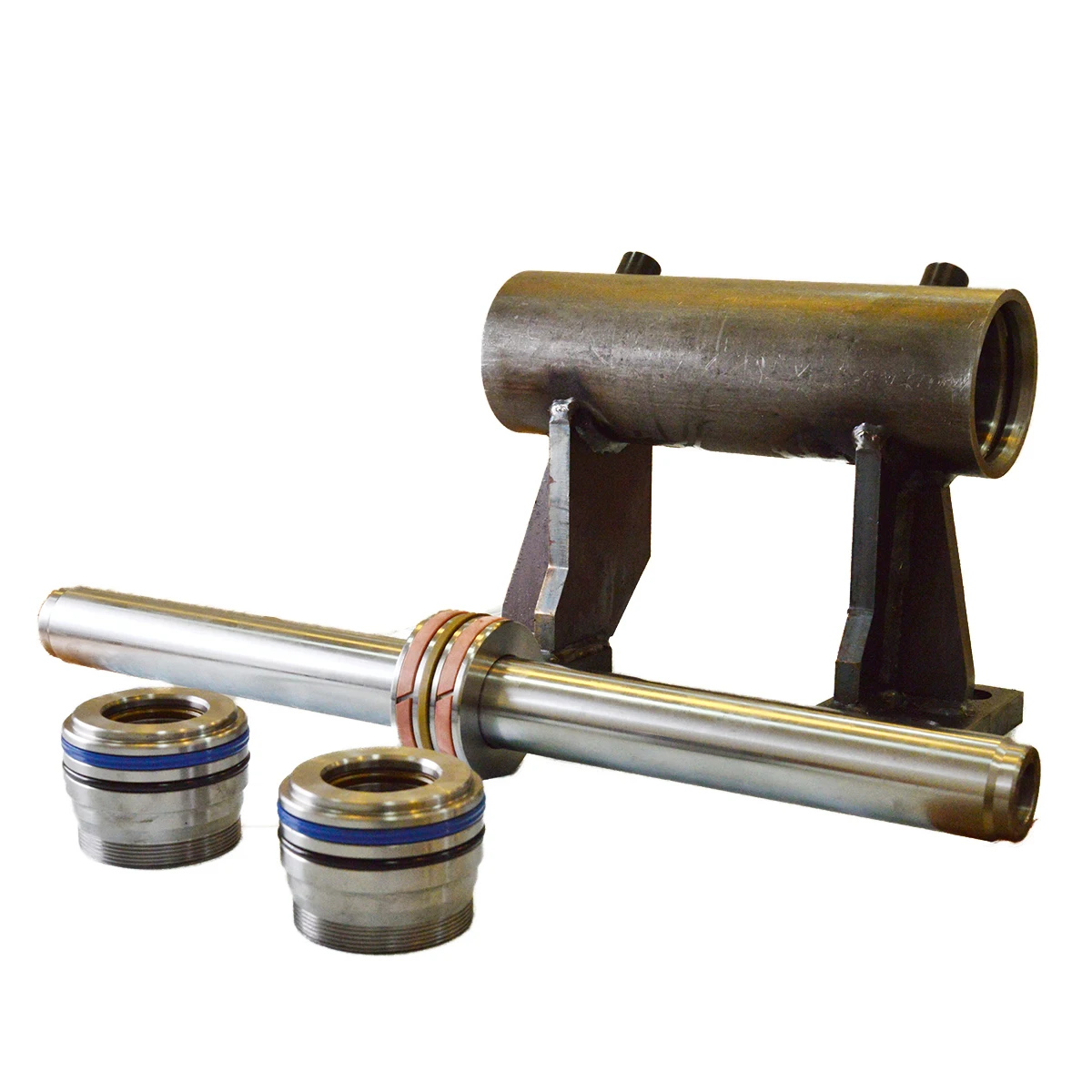 定制不锈钢双向液压活塞油缸总成小型挖掘机液压缸