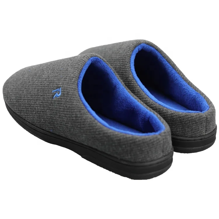 Онлайн Лидер продаж стильные пользовательские логотип пены с эффектом памяти слипоны зимние комнатные тапочки для спальни