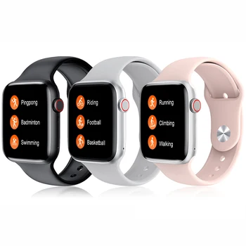 2021 New Fitness Bracelet Smartwatch Sport Clock Waterproof Heart Rate Monitor For Android IOS Sport smart watch apple