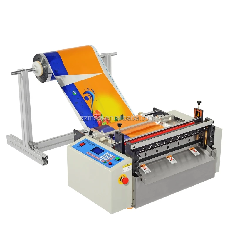 High Quality Polyester Roll to Sheet Cutting Machine Non-woven Fabric Slitting Cutting Machine Wall Paper Cross Cutter