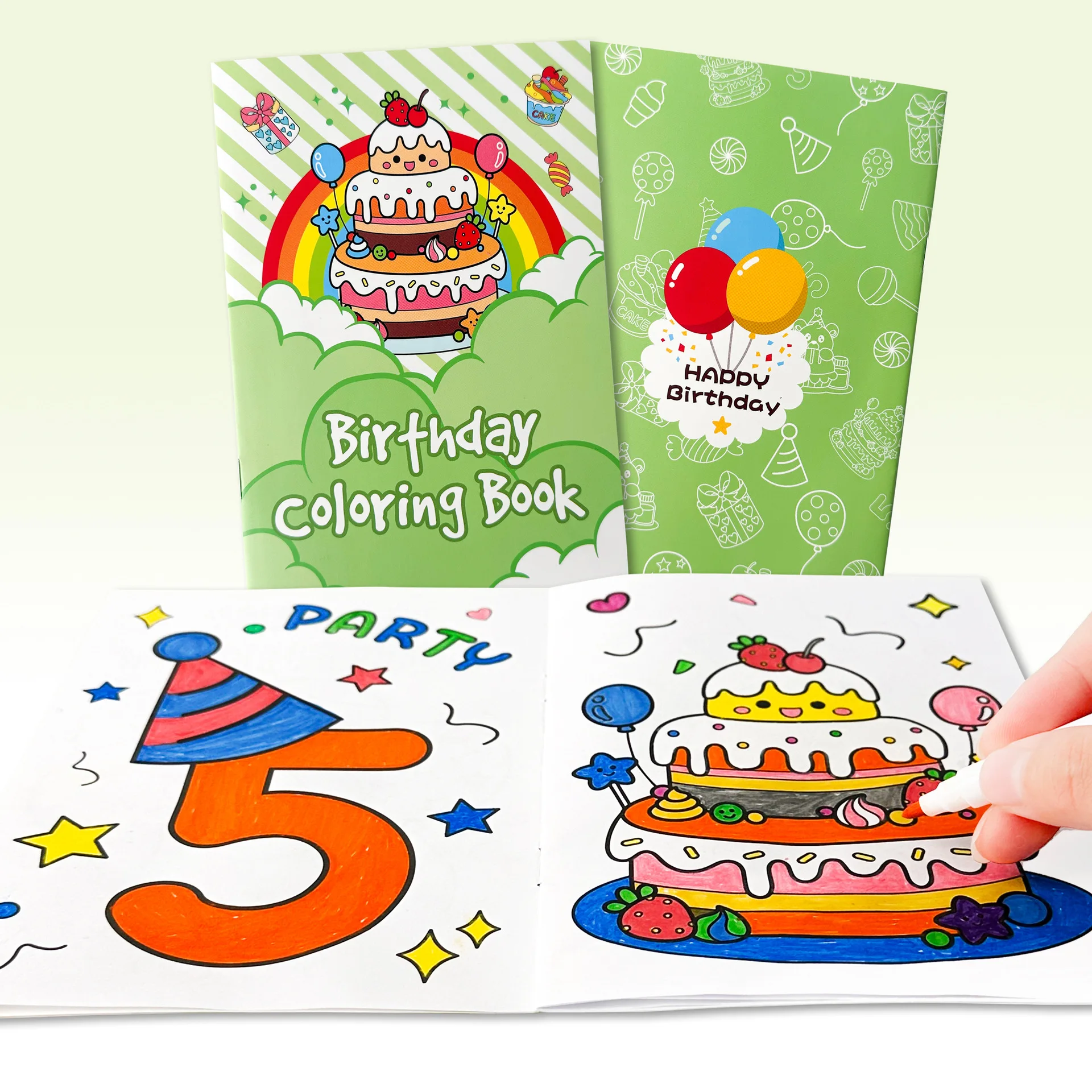 product hight quality custom printing childrens coloring book birthday party cartoon graffiti painting coloring book333-23