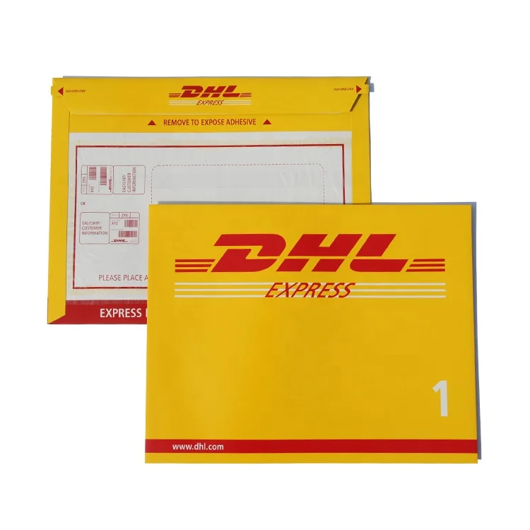 Factory Direct Wholesale Cheap Price Delivery Board Bags Dhl Express  Document Envelopes
