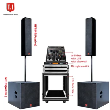 T.I PRO AUDIO MF4844 8インチカラムスピーカーボックスラインアレイ