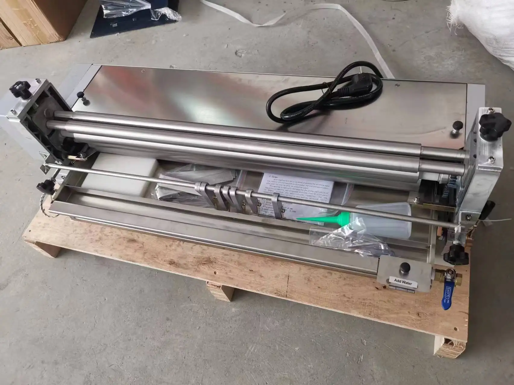 Double 100 Desktop High Speed Adjustable White Glue Paper Machine 60cm 72cm 100cm Small Cold Gluing Machine