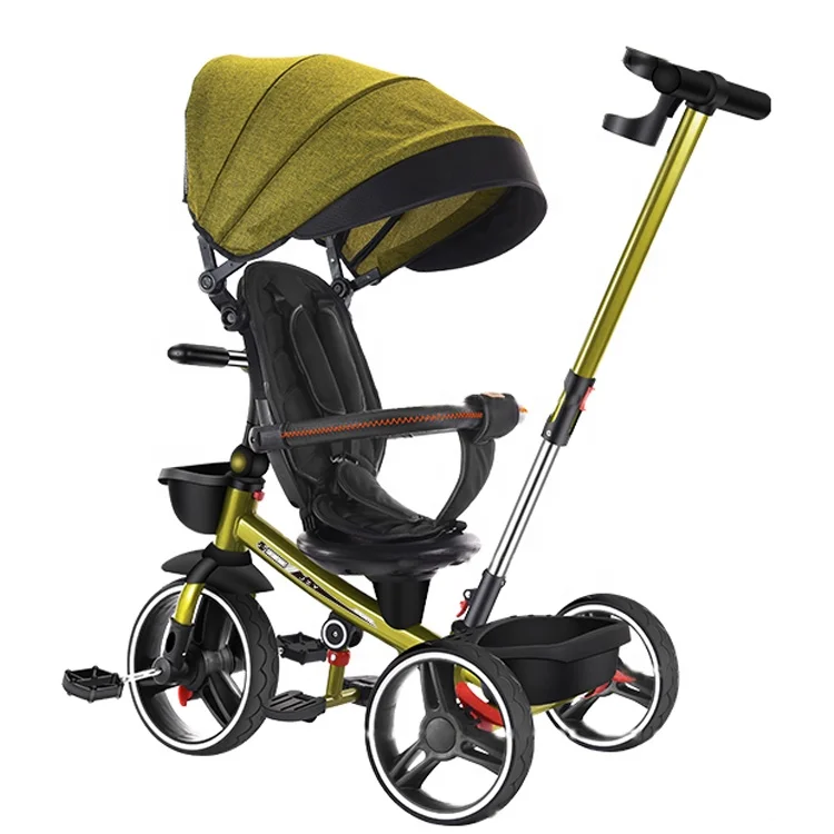 2020 оптовая популярных 3-колёсный детский трехколесный велосипед для малышей (трехколесный 4 в 1 общее количество)/детский с дополнительного места/детский