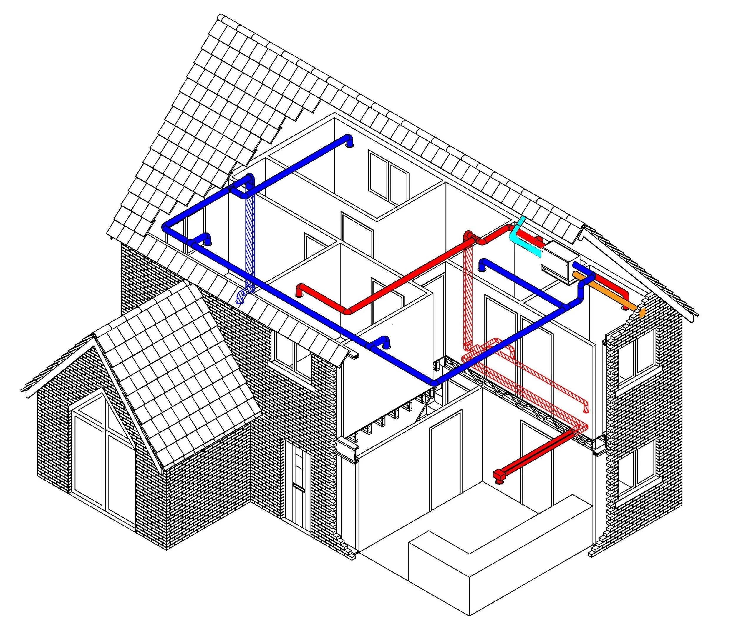 Home Hvac Systems, ERV, HRV - detail 2