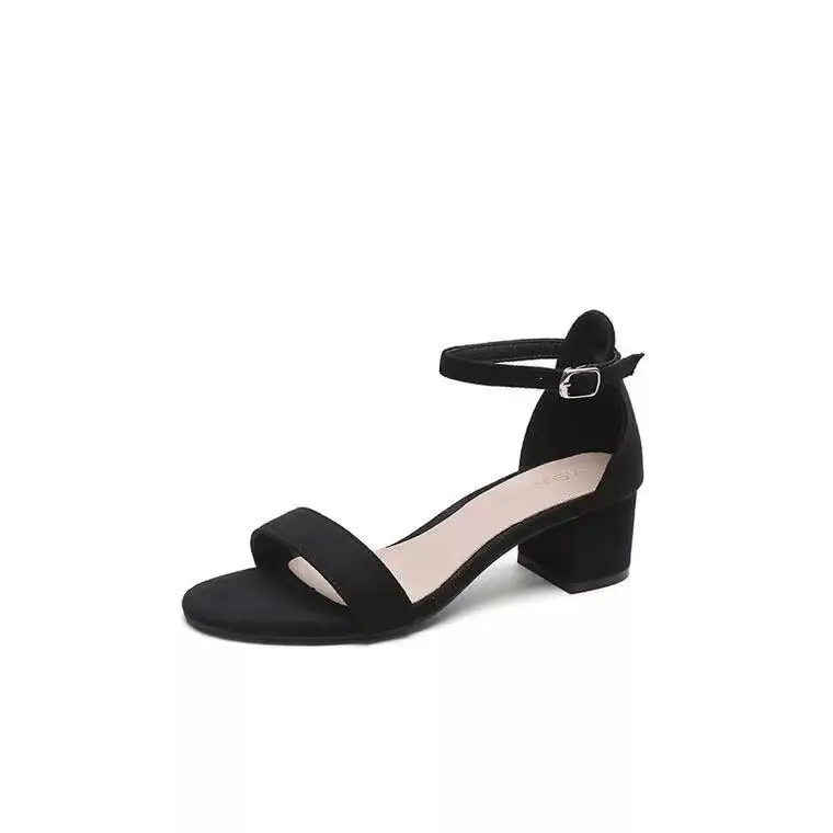 Sandalias De Ante De Corea Con Correa En T Para Mujer,Zapatos De Tacón Bajo, Sandalias De Envolver Al Tobillo,2021 - Buy Sandalias,Zapato Mujer,Zapatos  De Mujer 2021 Product on Alibaba.com
