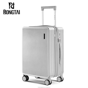 20-Inch Luxury Unisex ABS PC Waterproof Luggage Modern Cartoon-Style Boarding Suitcase Durable Spinner Caster Light Weight
