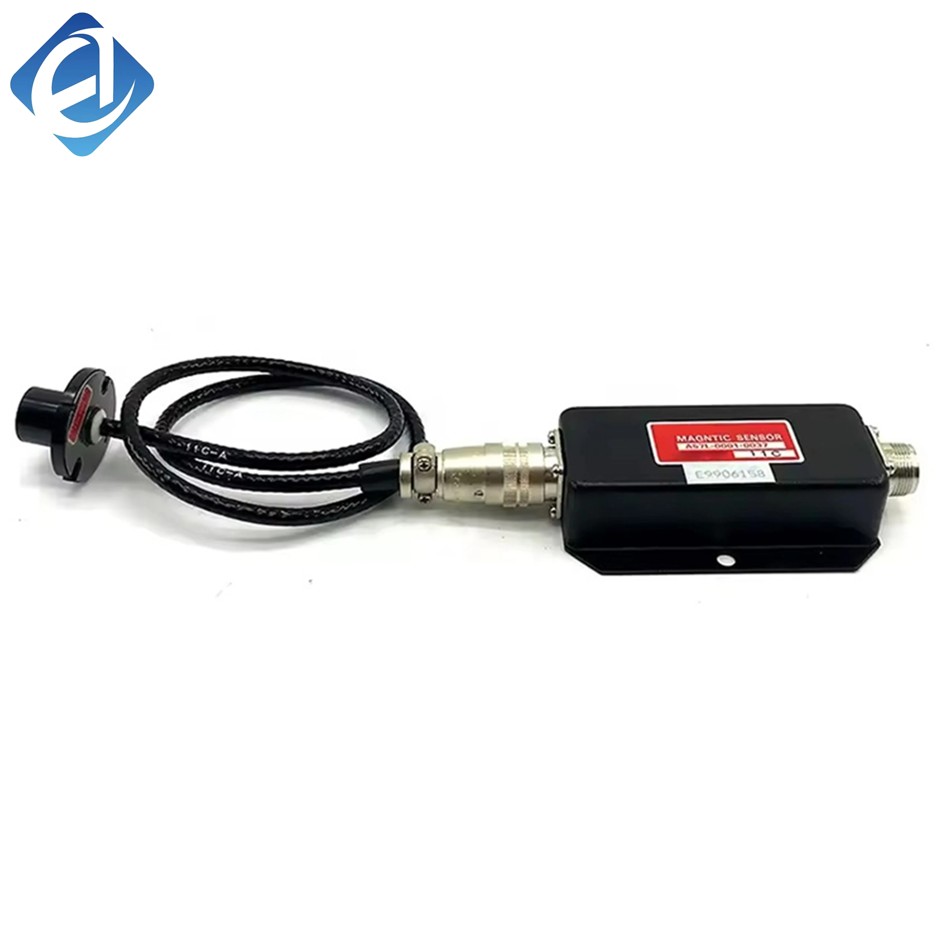 Uus originaalne A57L-0001-0037 orientatsiooni magnetandur, CE-sertifitseeritud, laos olemas. Kuulub A57L seeriasse. Tuvastab spindli asukoha ja edastab orientatsioonisignaali CNC-süsteemidele.