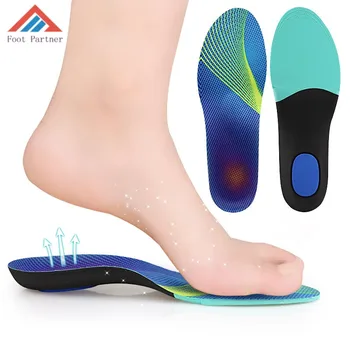 Custom EVA Orthopedic Comfort Insole for Men Flat Foot Arch Support Insole Manufactured for Men