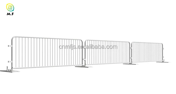 High Quality Barriers Steel Crowd Control Barrier Safety Barricade Fence factory