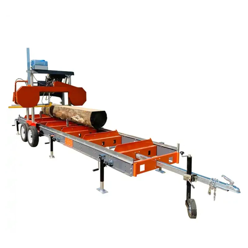 Best Selling Diesel Engine 26 inch Multi-blade saws for wood  Portable Band Sawmill Saw Machines