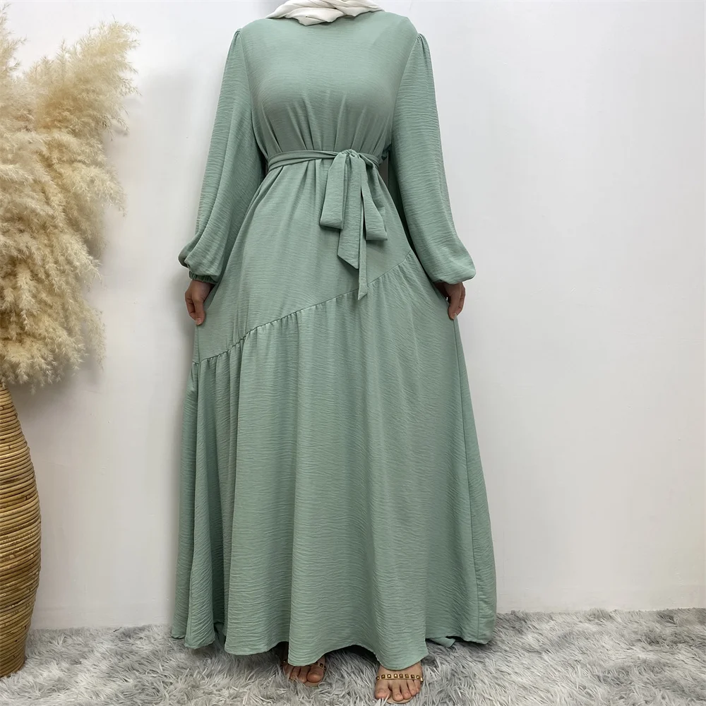 6738# Latest Women Maxi Dresses Hight Quality Wrinkle Crepe Long Casual Dresses Muslim Fashion Women Clothing Wholesale 6738# Latest Women Maxi Dresses Hight Quality Wrinkle Crepe Long Casual Dresses Muslim Fashion Women Clothing Wholesale