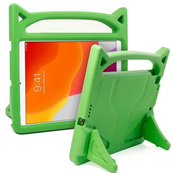 Beelan Children Cute Foldable Kickstand Kids Proof EVA Rugged Tablet Handle Case for iPad mini 2 3 4 5 6 7.9