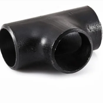 METAL Carbon Steel Black Steel ASTM A234 WPB 1/2"-48" Equal/Reducing Tee Seamless Pipe Fittings