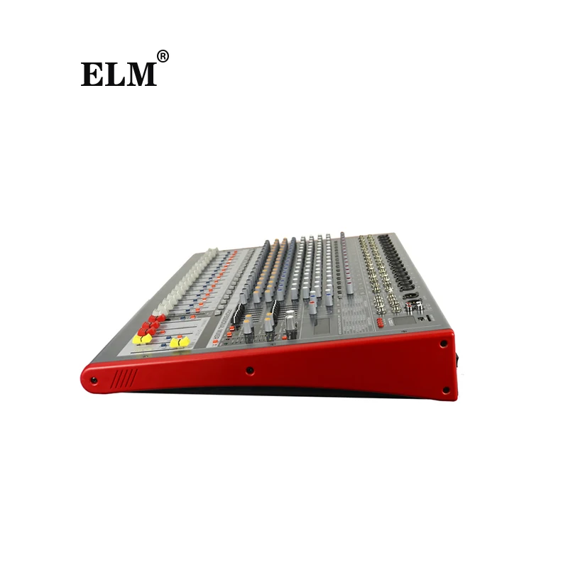 Professional 24 Bit DSP Mixer 16 Channel Mixing Console with Reverb Effect Home Karaoke USB Live Interface Mixer