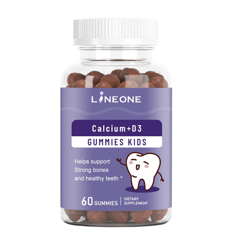 Wholesale Best Calcium supplement health teeth kids gummy vitamins