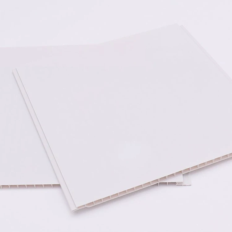 Pure White PVC False Ceiling Board Plastic Wall Panel in Cheap Price