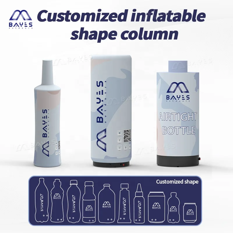 Customized Outdoor Inflatable Advertising Column air Airtight Column Inflatable Arch Model Inflatable Minion