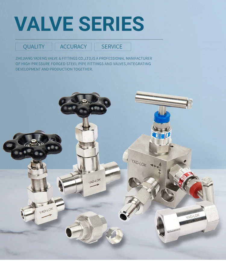 Swagelok Stainless Steel 1/4 Inch Double Ferrule Fitting Straight