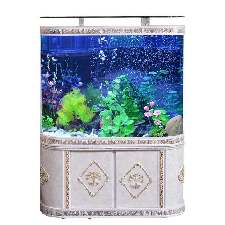 Visual Reference: Acrylic Aquarium Self Recycling Eco Friendly Filtered Goldfish Tank For
