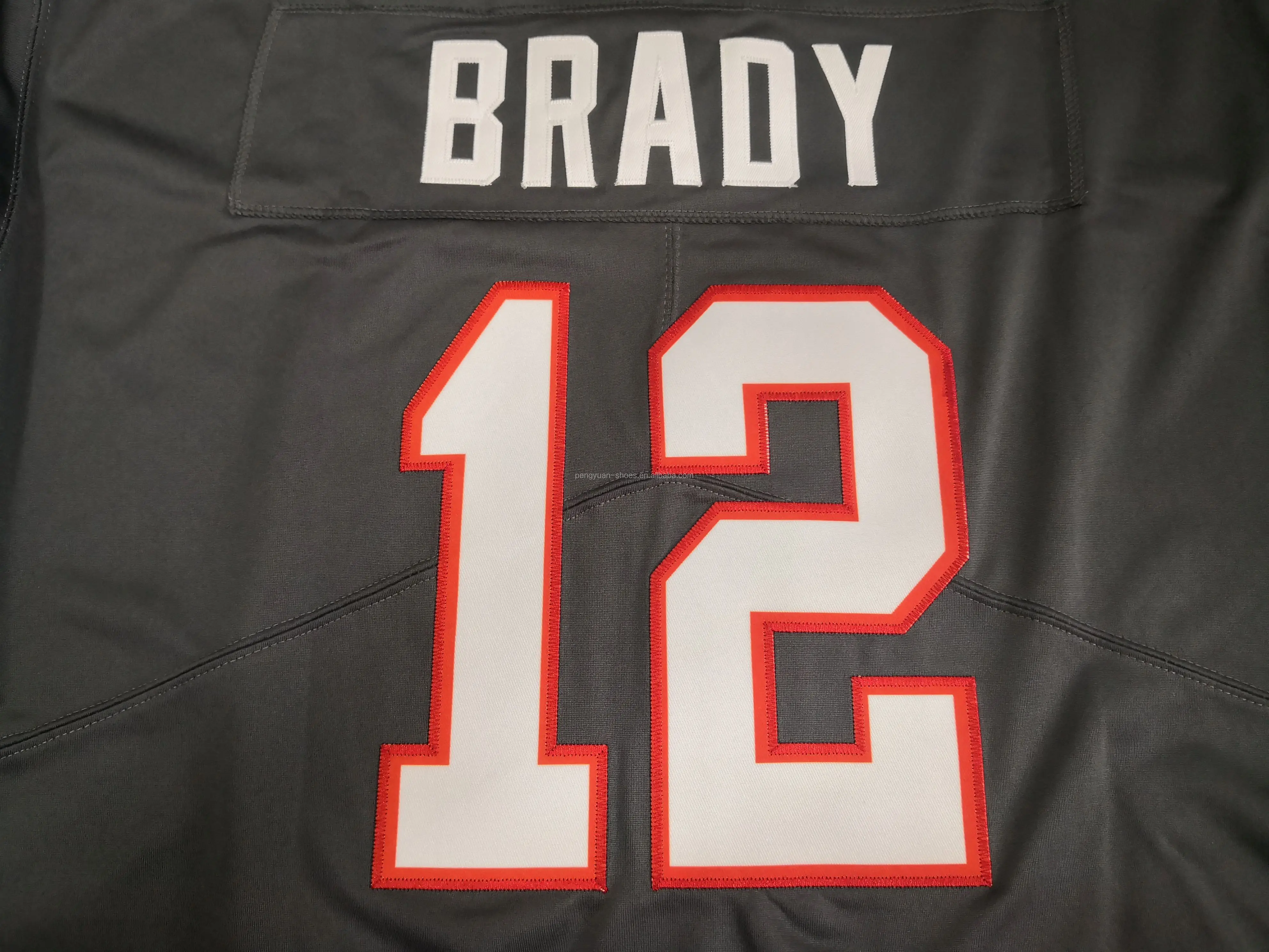 Wholesale Men's Tampa Bay 12 Tom Brady 87 Rob Gronkowski American