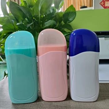 Professional Spa Salon Roller Wax Cartridge 100ml Roll on Portable Hand Hair Removal Heating Machine