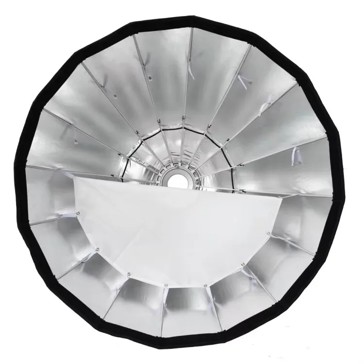 Godox P90H 90cm Deep Parabolic Reflector Softbox Bowen Mount Adapter Diffuser Metal Studio Flash Light Photography Carry Bag