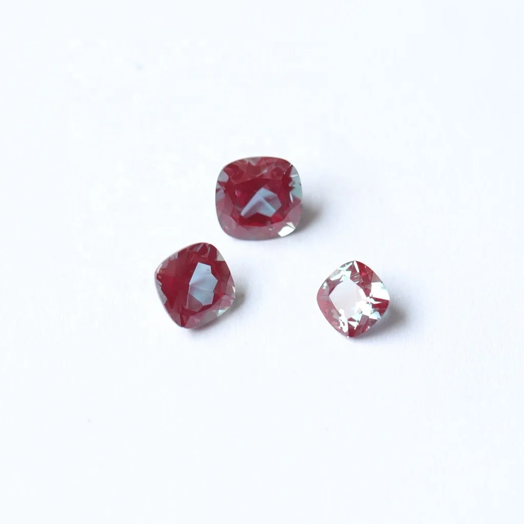 GRC Certificate Lab Grown Sapphire Fancy Cut Color Loose Gemstone Laboratory LAB Created Emerald Alexander Stones