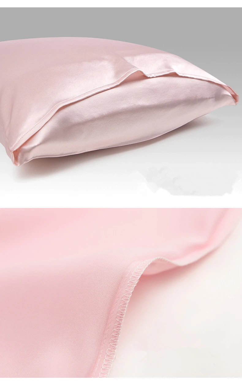 Super Soft 100 Pure Silk Pillowcase Luxury 16/19/22 Momme Mulberry