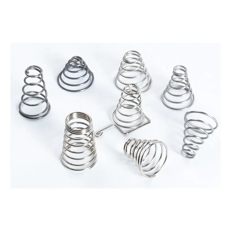 20 Pezzi Molla di Compressione conica Diametro Filo 0,3/0,5/0,74/0,8 mm, Lunghezza Libera 5-30 mm Molla conica Piccola in Acciaio Inossidabile 20 Pezzi (Size : 0.7x5.6-10x12mm