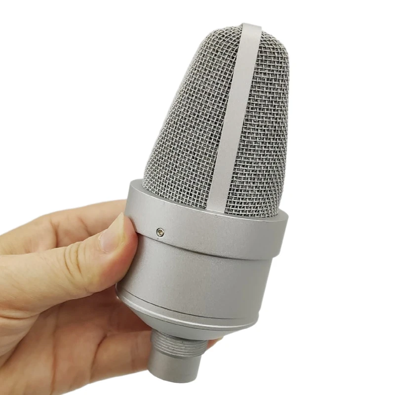 Wholesale High Quality Matte Silver Metal Custom Condenser