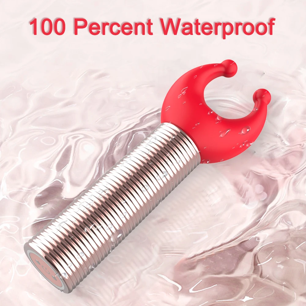 Mini Powerful Replacement Red Bullet Vibrator Female Sex Toy Metal Lipstick Vibrators Battery Size for Women