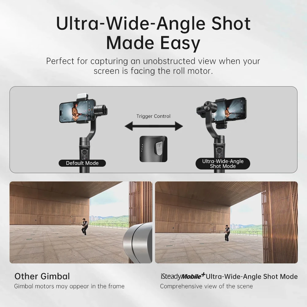 Hohem ISteady Mobile Plus 2024 Smartphone Android Gimbal 3-axis Handheld Stabilizer ISteady M5S KIT Gimbal
