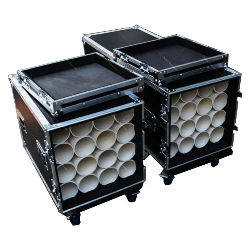 Custom 16 Way Tripod Microphone Mic Stand Flight Case