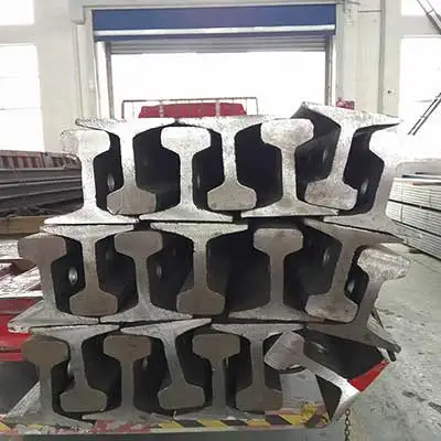 Q235b Crane Rail Iron Profile Processing Train Used Rail Railway Track Railroad Steel Rails Railway Heavy Steel Rail for Sale