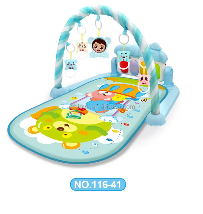 Oem Customized Special Offer Game Blanket Baby Activity Gym Mat Musical