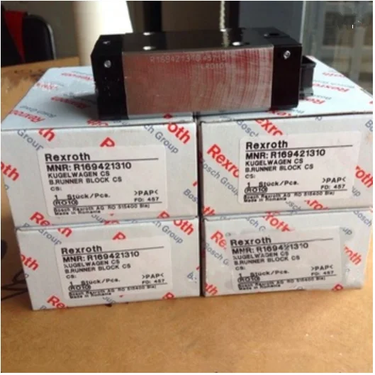 Original Rexroth Linear R169421310 Size 25mm Ball Rail Runner Blocks ...