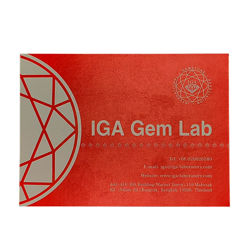 Origin Jewelry Collectible Cards Printing Custom Certificate Gold Card Certificate of Authenticity