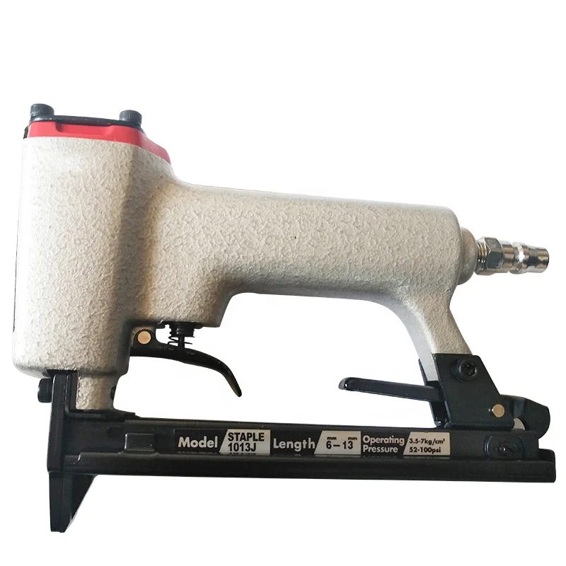 Pneumatic 1013 U-Shaped Steel Nail Gun Stapler – Ergonomic Upholstery Staple Gun For Furniture, Trim & DIY Projects