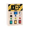 Wood color Square circuit board 016