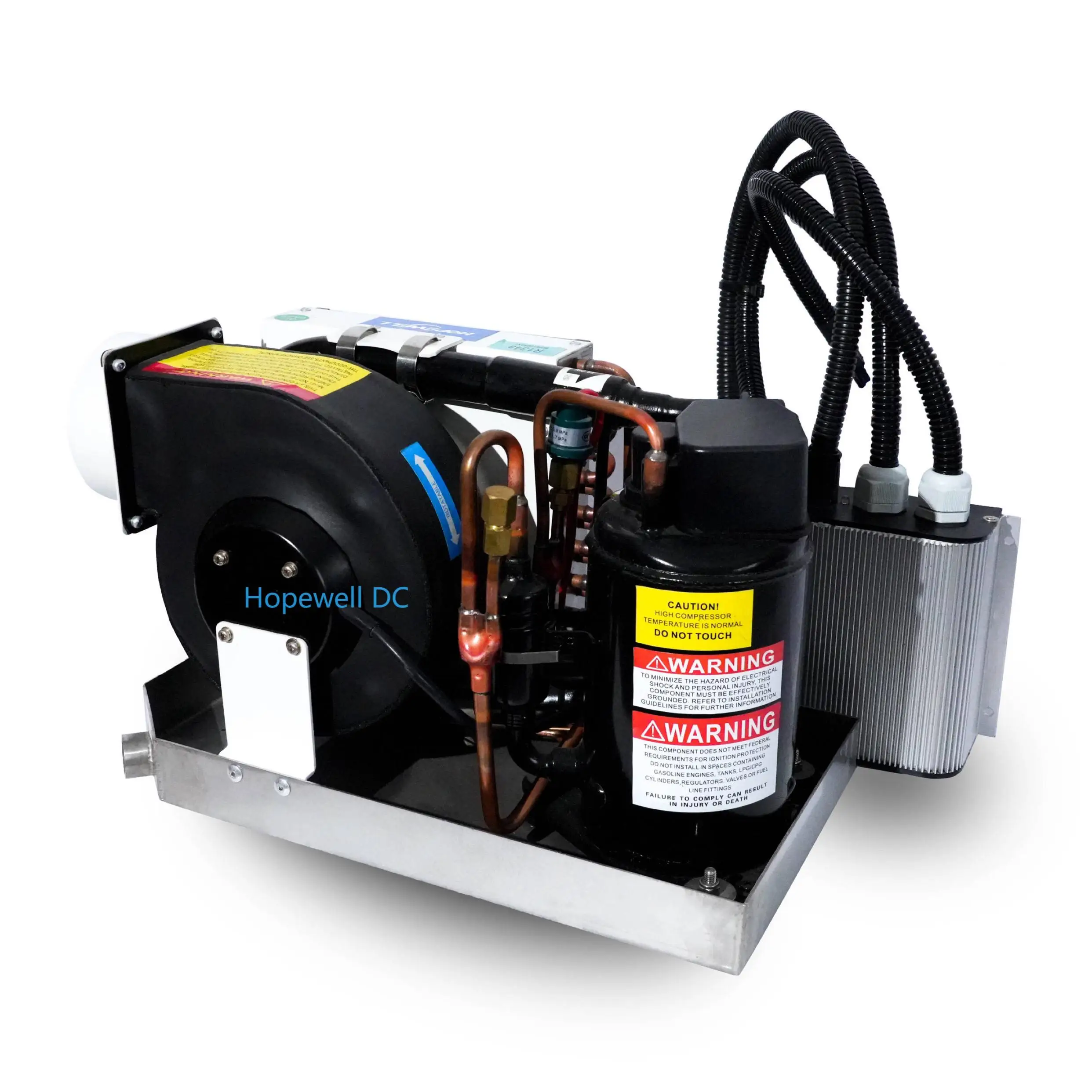 12VDC 7000BTU air Conditioner for Yacht Boat Self-contained A/C