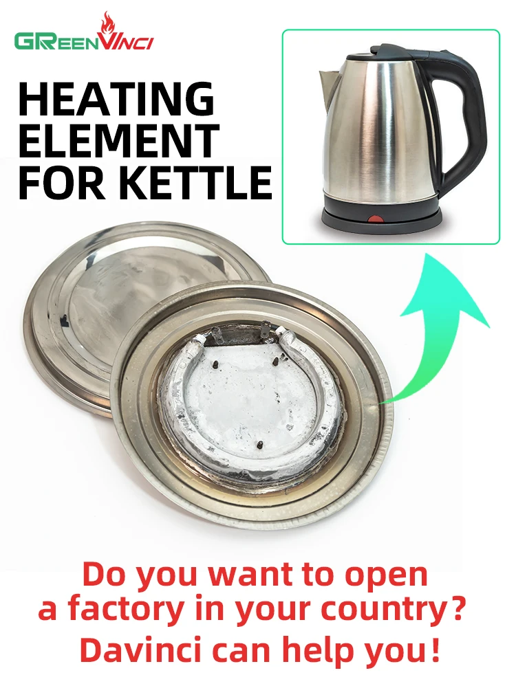 Davinci Stainless Steel Kettle Skd/ckd Materials Parts Electric Kettles