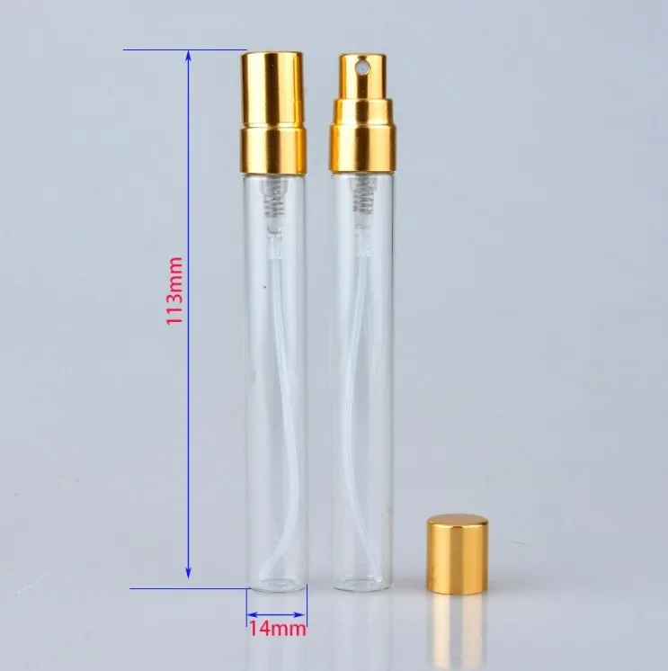 3ml 5ml 10ml Refillable Glass Spray Perfume Bottles