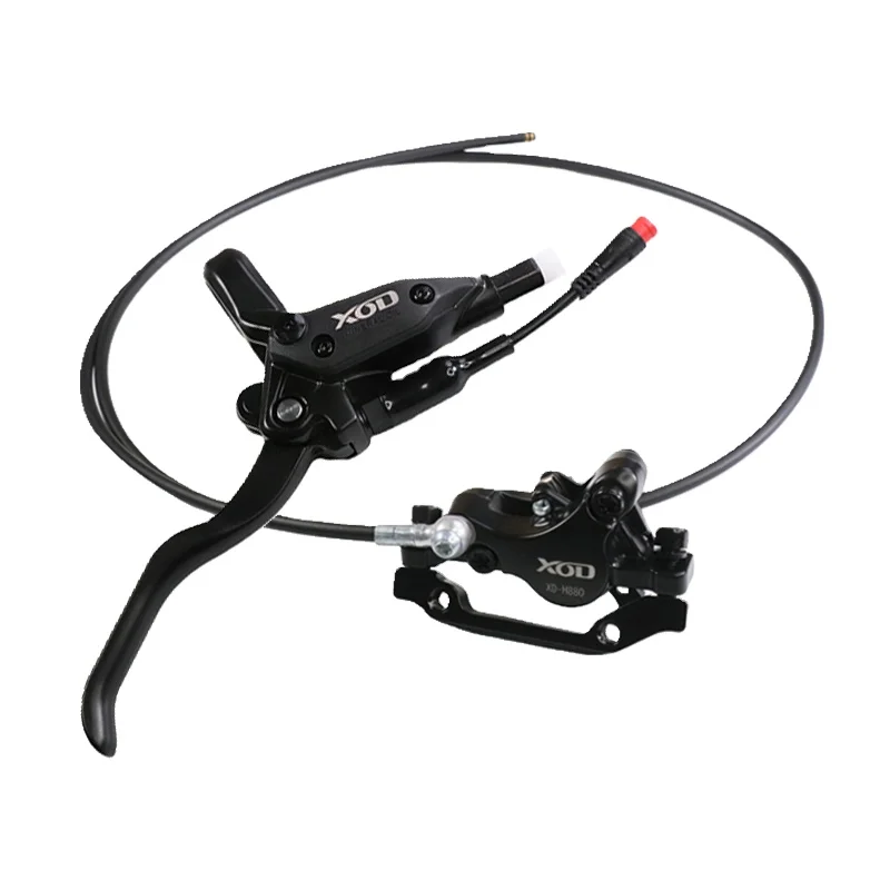 Nouvelle image : pièce populaire pour trottinette – frein à huile arrière pour trottinette électrique Kukirin G3pro, pièces de frein sensibles pour trottinette