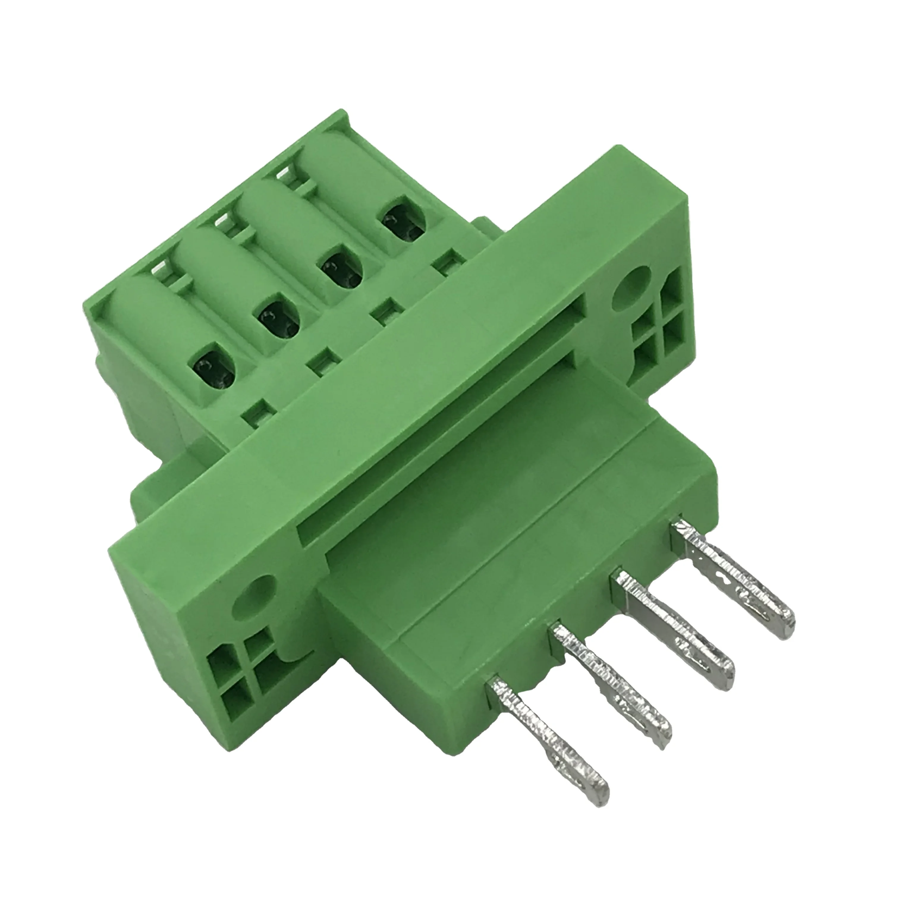 Pluggable Terminal Block XK2EDGKDM-5.08MM Pitch Push in Button Contact Block Female and Male Through Wall 2EDGWB-5.08