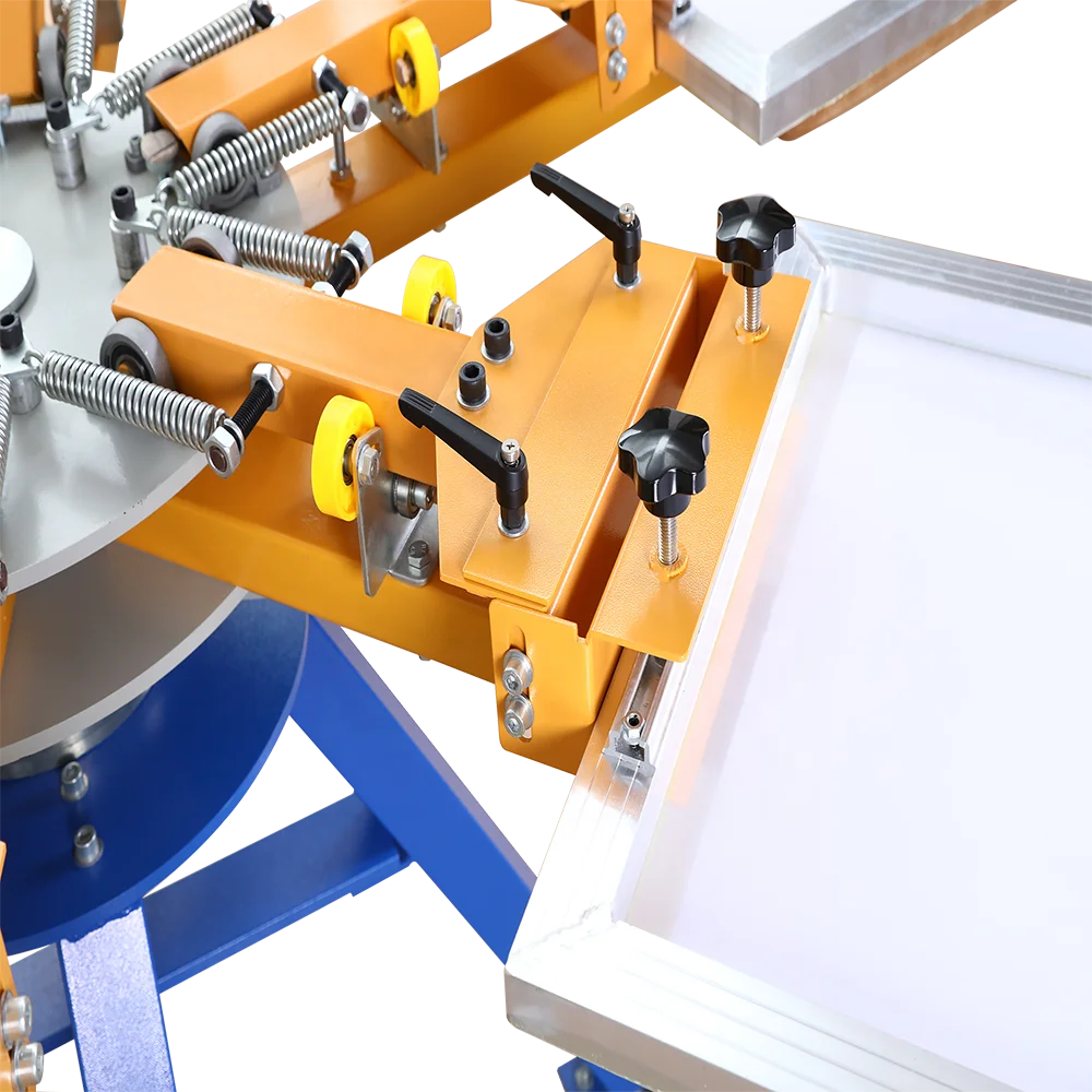 最安値在庫 ロールツーロール6色6ステーションスクリーン印刷機ジュートバッグスクリーン印刷機 Buy Roll To Roll Screen  Printing Machine,Jute Bag Screen Printing Machine,6 Color Station Screen  Printing Machine Product